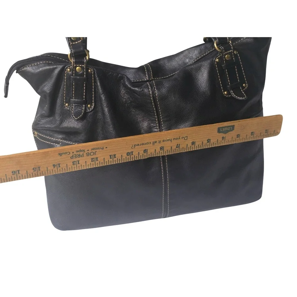 Vintage Fossil Hobo Pebbled Leather Tote Shoulder Bag ZB2544